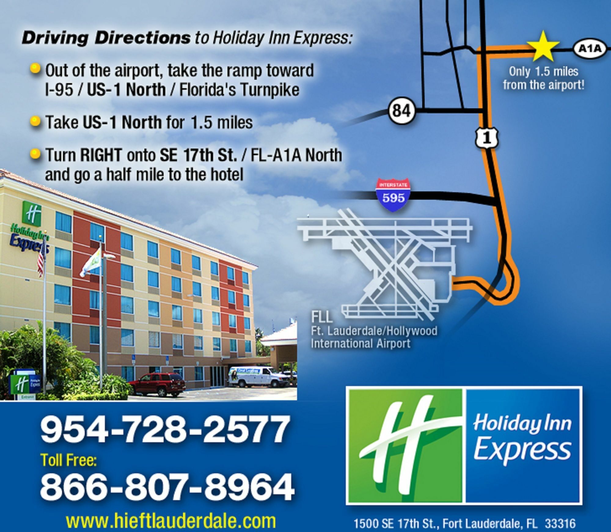 Holiday Inn Express Cruise Airport, An Ihg Hotel Fort Lauderdale Exteriér fotografie
